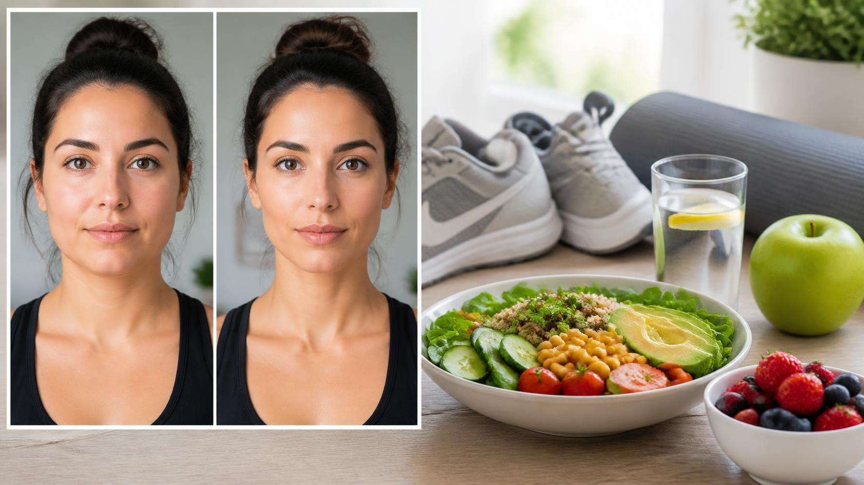 How to lose face fat naturally with healthy lifestyle habits